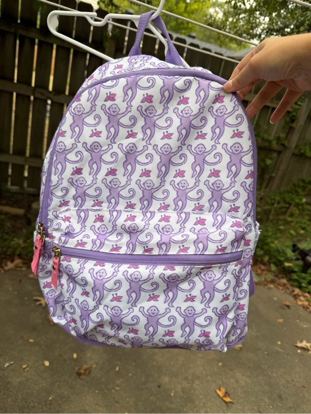 Roller Rabbit Pottery Barn Lilac Backpack - Picture 14 of 16